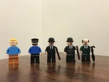 LEGO Ideas Tintin 21367 Minifigures PARTS UPGRADE - Read Desc