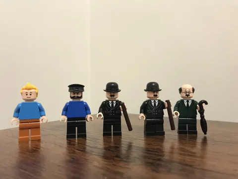 LEGO Ideas Tintin 21367 Minifigures PARTS UPGRADE - Read Desc