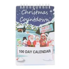 1X (100 Day Christmas 2024 Office Calendar for Decoration 3167