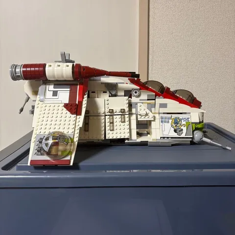 [LEGO] Star Wars Republic Attack Gunship 7676 Used