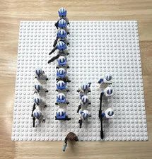 LEGO 19 501st clone trooper minifigures with Anakin 20 figures total lot