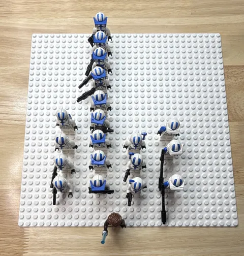 LEGO 19 501st clone trooper minifigures with Anakin 20 figures total lot
