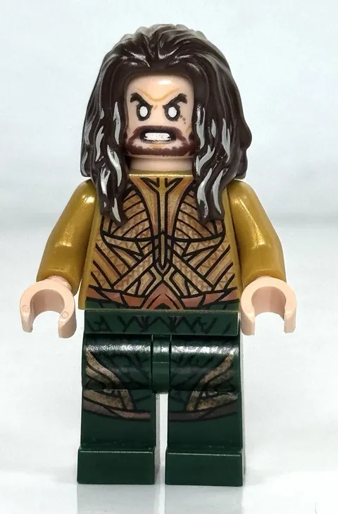 LEGO SH0429 Aquaman (2017, Justice League, DC Universe, 76085, Atlantis) Cad