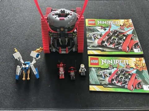 LEGO NINJAGO Garmatron 70504 The Final Battle Set w/ Minifigures & Manuals