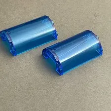 Lego 85941 Transparent Dark Blue Replacement Parts Pieces Lot of 2
