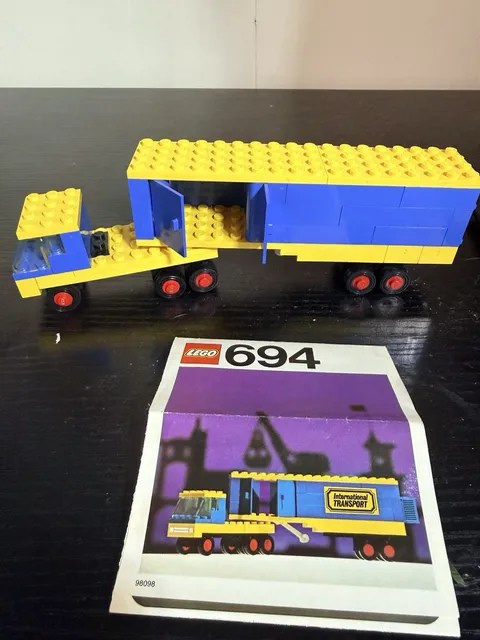 LEGO 924 International Transport Vintage Rare! Complete Set! (no Box)