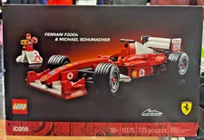 LEGO ICONS FERRARI F2004 & Michael Schumacher - 735 pieces (11375)