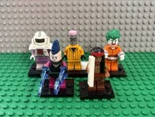 LEGO Batman Movie Series 1 2 Minifigure Lot Eraser Apache Mime Joker Calculator