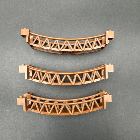 Lego Brown Rope Bridge Part #2549 Lot Of 3