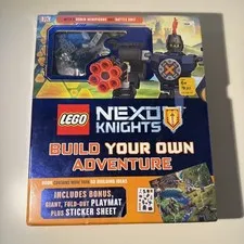 LEGO Nexo Knights: Build Your Own Adventure - Brand New / Sealed Book