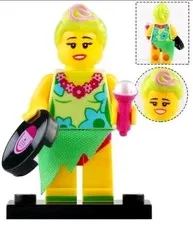 The Lego movie 2 Hula Lula Super Hero 7123  Hawaiian with stand  Inspired - Read