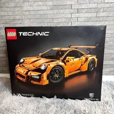 LEGO Technic 42056 Porsche 911 GT3 RS Retired Model Set Box Manual Supercar Used