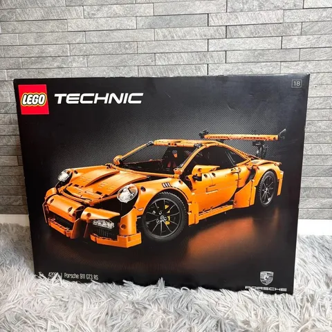 LEGO Technic 42056 Porsche 911 GT3 RS Retired Model Set Box Manual Supercar Used