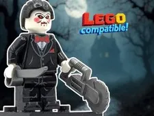 New🩸 🪚 Billy the Puppet from Saw Horror Movie Figure Custom Lego Minifigure 