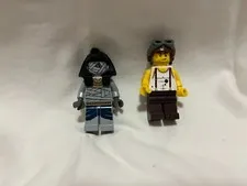 Lego Pharoahs Quest 7306 Pharoah and Jack Raines Minifigure Lot