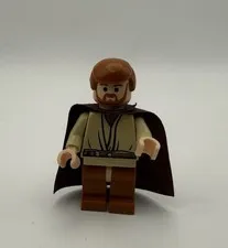 2005 LEGO Minifigure Obi-Wan Kenobi (75255) General Grievous Chase ￼￼