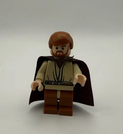 2005 LEGO Minifigure Obi-Wan Kenobi (75255) General Grievous Chase ￼￼