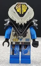 LEGO Commander X Blue Officer UFO Zotaxian Alien Space Minifigure
