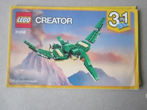 Lego Building Instructions Instruction Creator 31058 Fighter Plane 3 in 1
