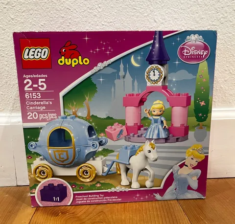 LEGO Duplo Disney Princess (6153) Cinderella's Carriage 20 PCS 2012 Sealed