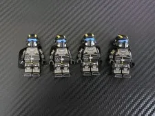 LEGO Helldivers B-01 Tactical Squad Minifigures Custom Printed Bodies LEGO Heads