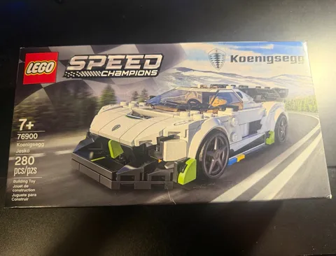 LEGO Speed Champions Koenigsegg Jesko 76900 Complete Set 280 Pieces Ages 7+