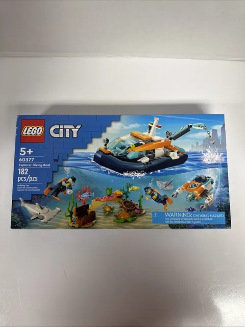 Lego 60377 - Explorer Diving Boat Sealed