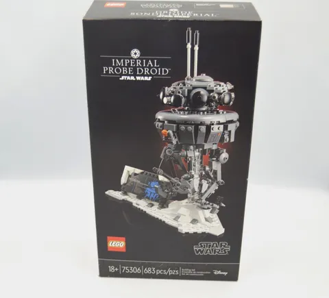 LEGO Star Wars: Imperial Probe Droid 75306 New Open Box Sealed Contents