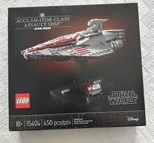 LEGO Star Wars: Attack of The Clones Acclamator-Class Assault Ship (75404) New