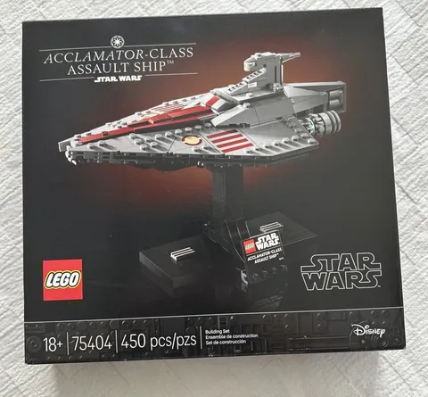 LEGO Star Wars: Attack of The Clones Acclamator-Class Assault Ship (75404) New