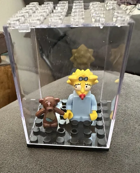 Lego Simpsons minifigure Maggie Simpson EX! (71005) Series 1 2014