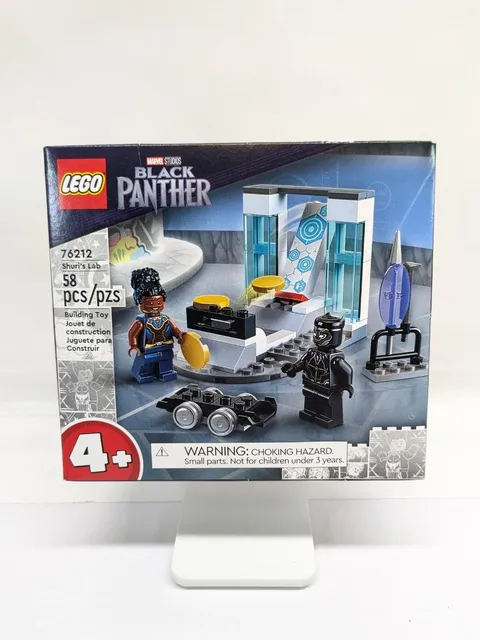 LEGO Marvel Black Panther Shuri's Lab Building Toy Set NEW SEALED RETIRED CMF