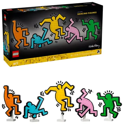 LEGO Art Keith Haring — tańczące postacie 31216 LEGO