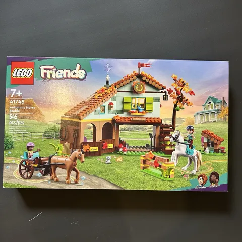 LEGO FRIENDS: Autumn's Horse Stable (41745)—NEW