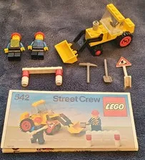Lego 542 - Street Crew - Classic Town Construction Complete With Instructions