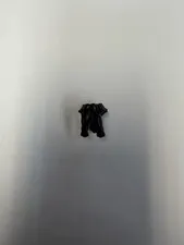 Lego Minifig Hair Male Long Black BEARD Tied with Hair in Back Dwarf