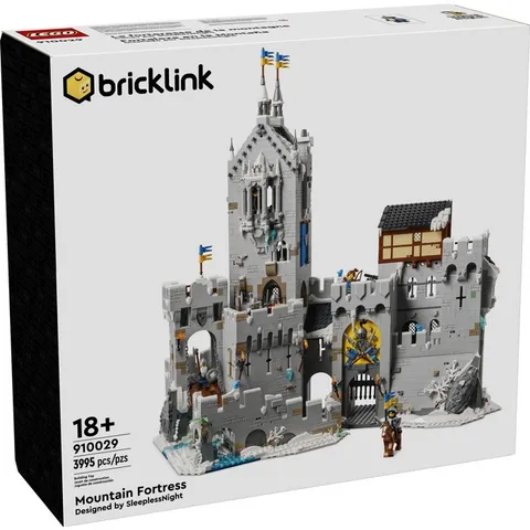 LEGO Castle - BLDP - Mountain Fortress (910029) - NEW! RARE! RETIRED and SEALED!