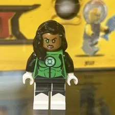 Lego Super Heroes Minifigure DC Green Lantern Jessica Cruz sh0527 30617