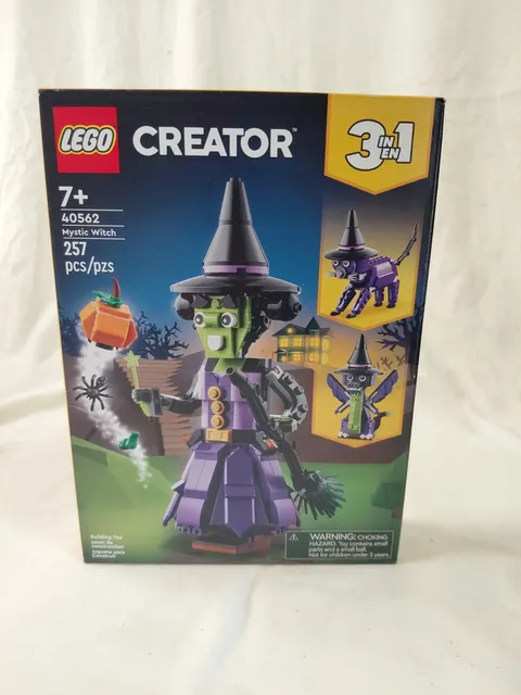 LEGO 40562 Creator 3-in-1 Mystic Witch Halloween Set | Retired | New In Box