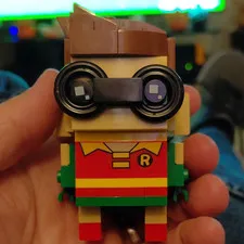 LEGO Custom Printed Robin Minifigure w/ Goggles Multicolor Plastic