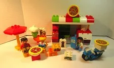 Lego Duplo Toddler My Town Pizzeria Pizza Restaurant 10834 EUC