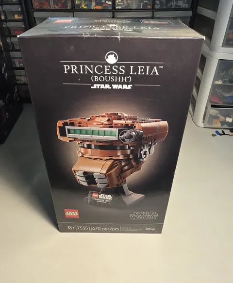 LEGO Star Wars: Princess Leia (Boushh) Helmet (75351) **Retired**