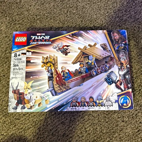 LEGO Super Heroes Thor: Love and Thunder The Goat Boat 76208 Thor 564pcs