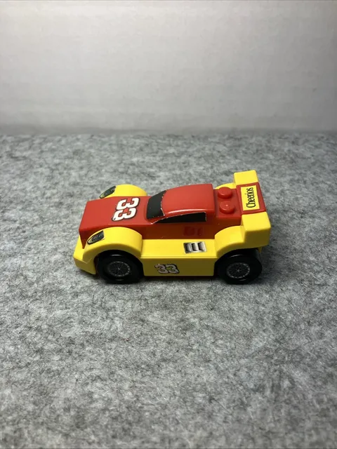 2009 LEGO Racers DK 7190-No. 33-Used-Yellow and Red.-2.3 in Free Shipping