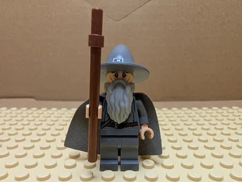 Lego Gandalf The Grey Minifigure (The Lord Of The Rings) (The Hobbit)
