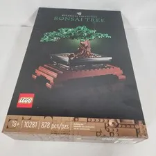 LEGO Botanical Collection Bonsai Tree 10281 Building Set New Sealed 878 Pcs