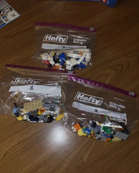 LEGO City 60230 People Pack Space Research Complete + Box & Instructions Display