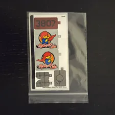 LEGO Sticker Sheet Decals Label 3807 for LEGO Set 3807