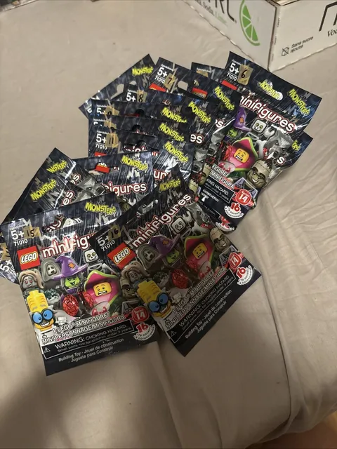 LEGO 71010 Minifigures Series 14 – Complete Set of 16 - Monsters - NEW & SEALED