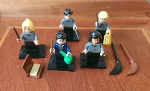 Harry Potter LEGO Minifigure Mini Figs lot of 5 with Accessories